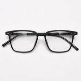 Creed Square TR90 Vintage Eyeglass Frame Rectangle Frames Southood BrightBlack